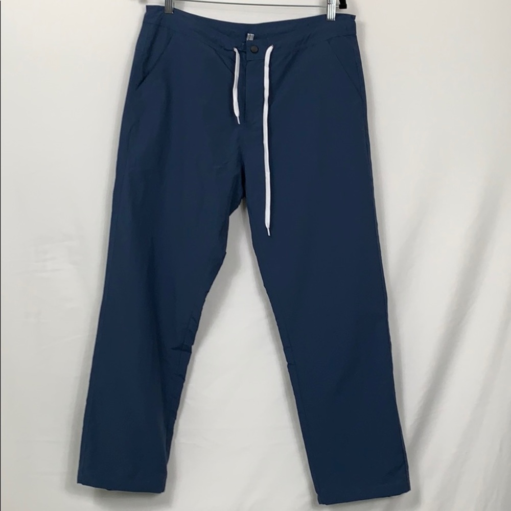 Measeor navy blue outdoors pants size Lg.